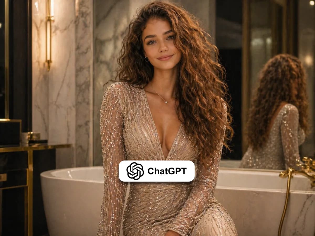Luxury Fashion Portrait Photography Elegant Indoor Shoot thumbnail 4