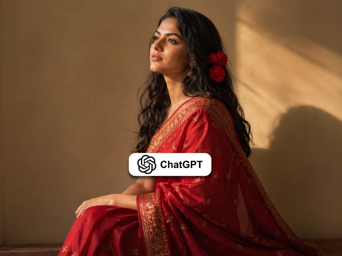 Saree Photoshoot Ideas Elegant Portrait Concept thumbnail 4