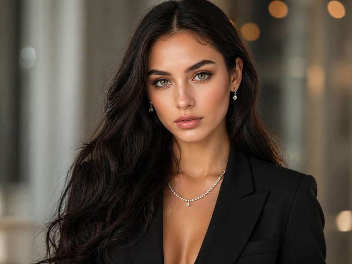 Fashion Portrait Photography with Elegant Lighting