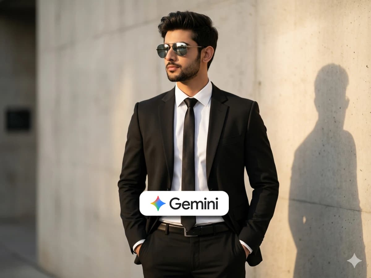 Cinematic Mens Fashion Photography Black Suit Portrait thumbnail 4
