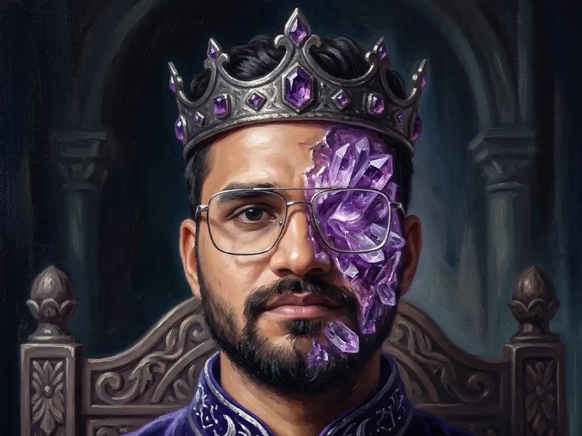 Portrait of Powerful Male Royal AI Prompt thumbnail 4