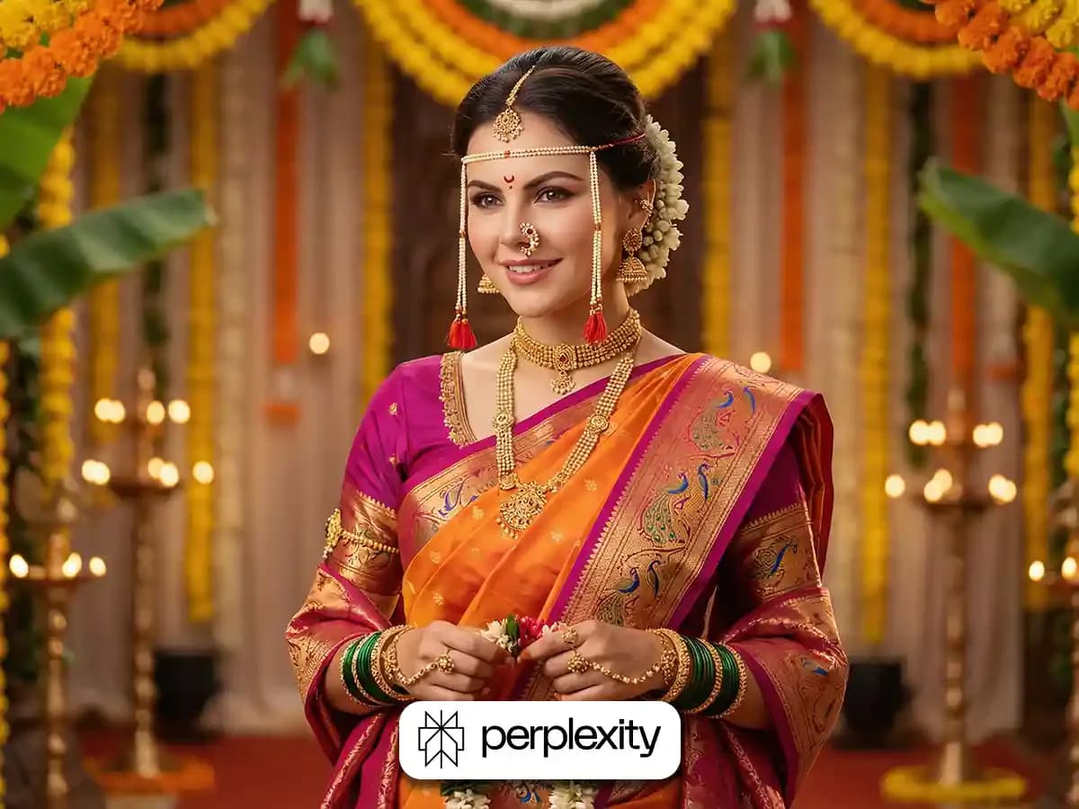Stunning Bride AI Portrait  Traditional Bridal Look thumbnail 6