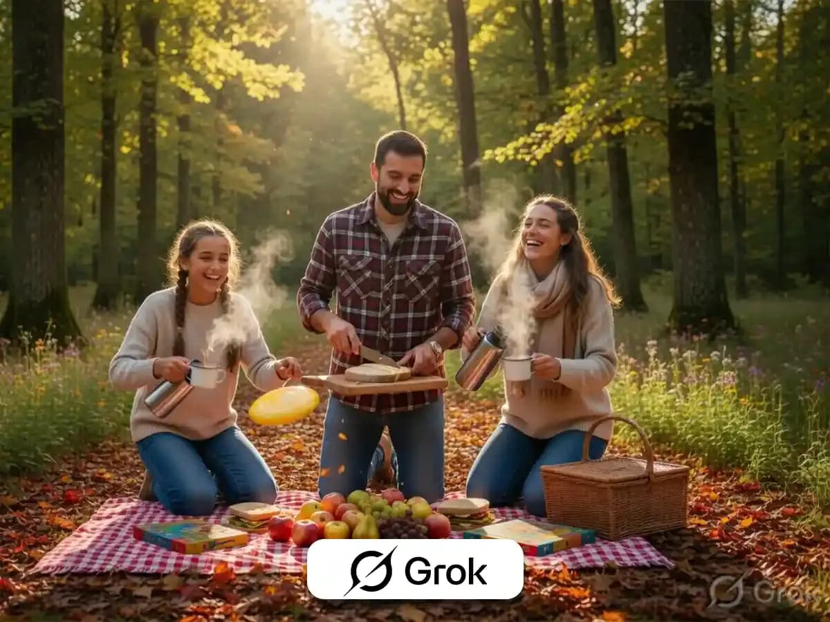 Forest Picnic Adventure Family Prompt – Outdoor Joy thumbnail 5