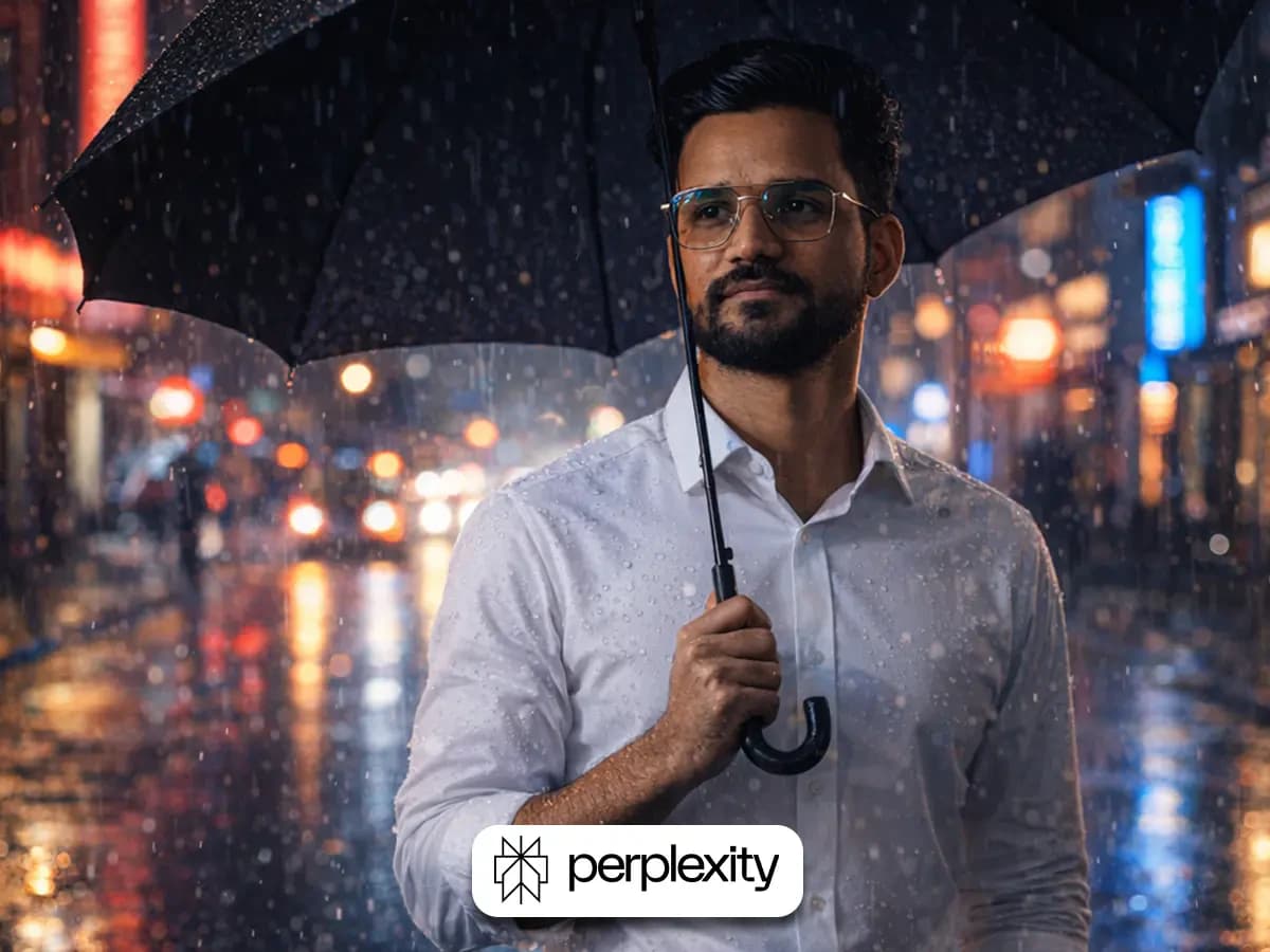 Cinematic Night Street Photography Portrait in Rain thumbnail 6