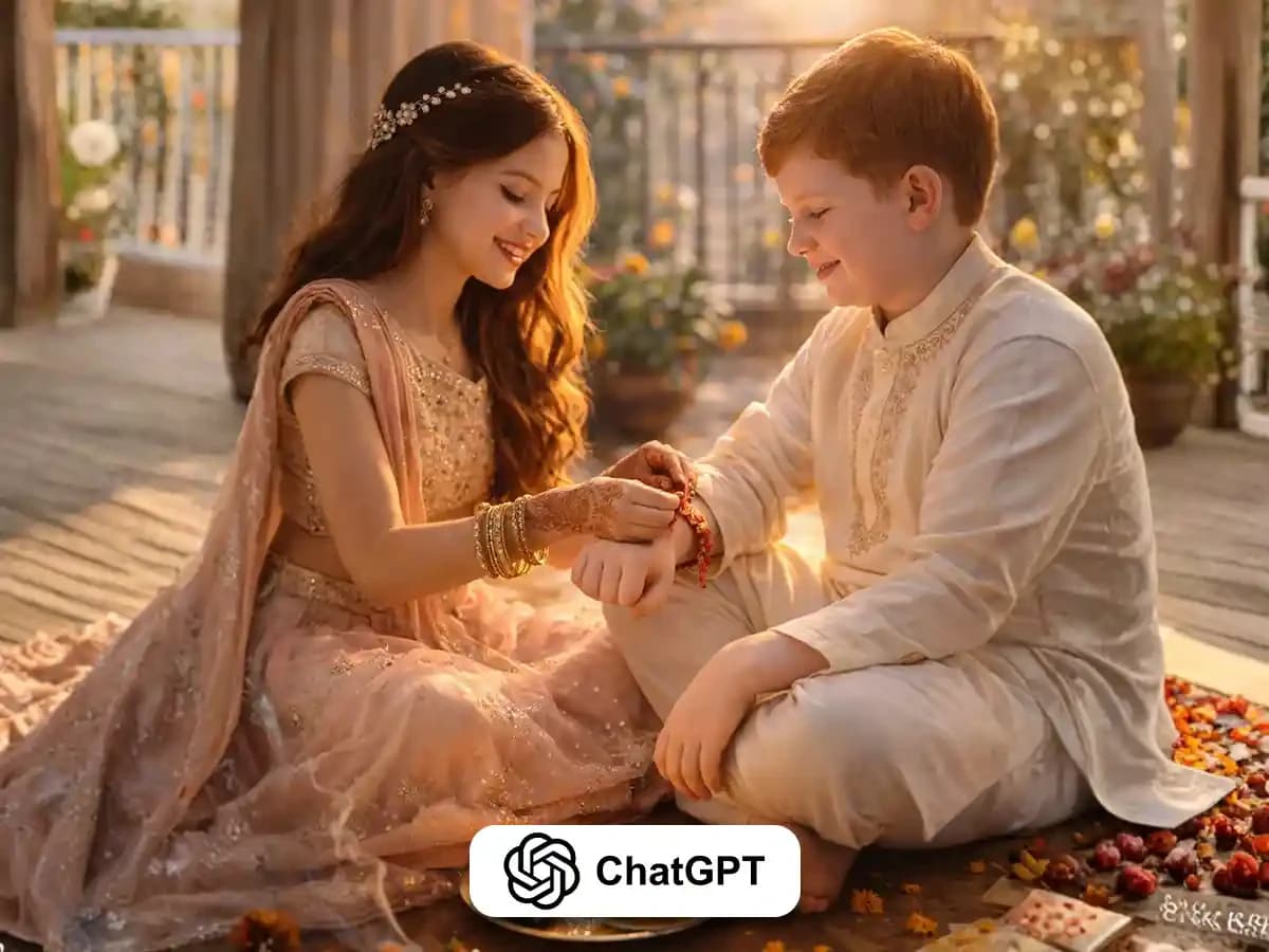 Sibling Bonding – Rakshabandhan Festival Prompt thumbnail 2