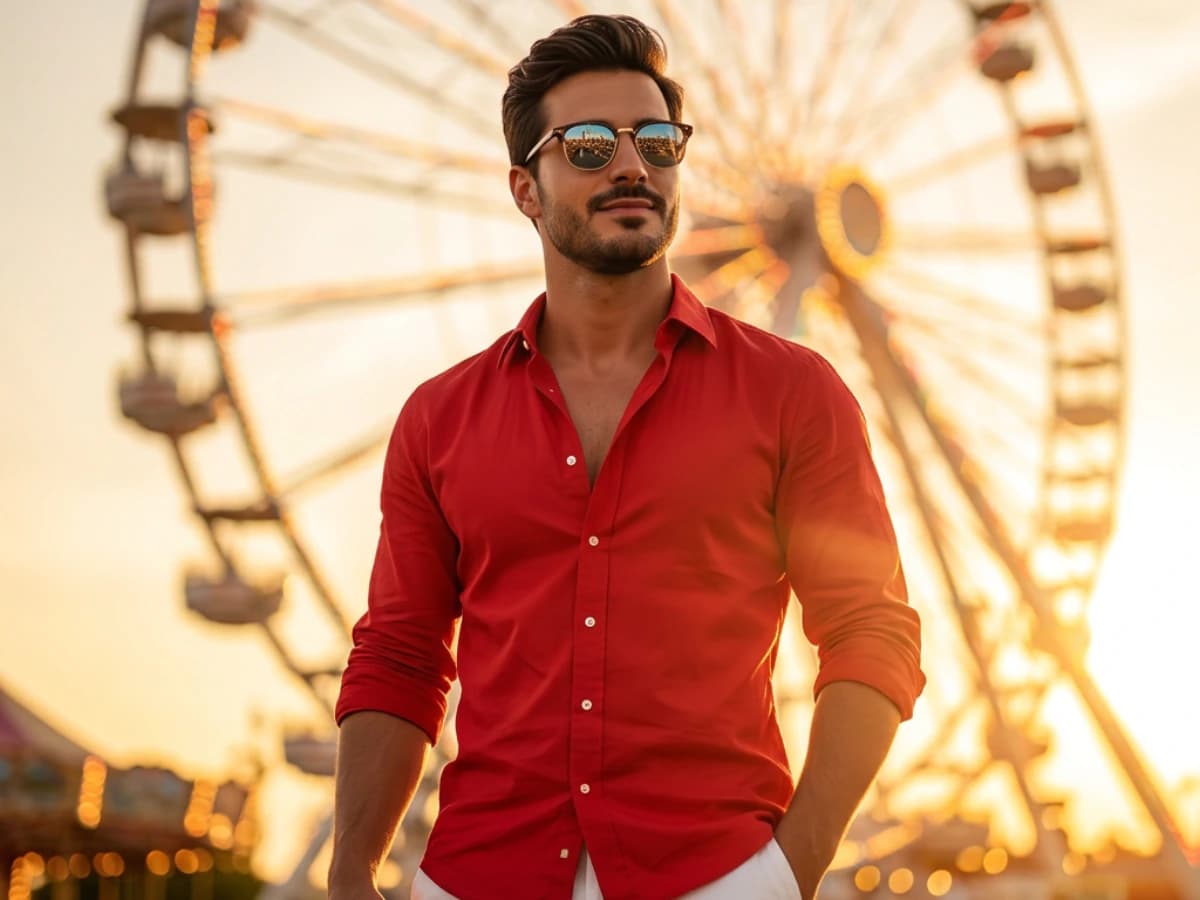 Ferris Wheel Sunset Portrait Photography Prompt Guide HD Pro cover
