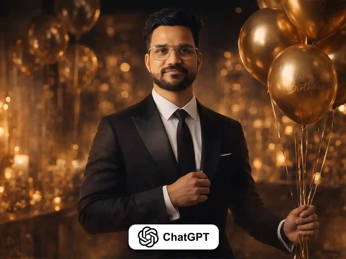 Gemini AI Birthday Boy Cinematic Portrait Prompt thumbnail 2