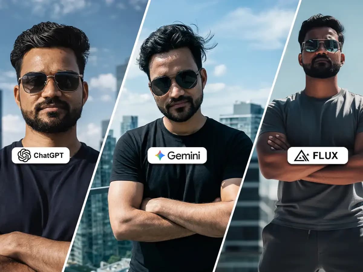 Cinematic Rooftop Power Pose AI Photo cover