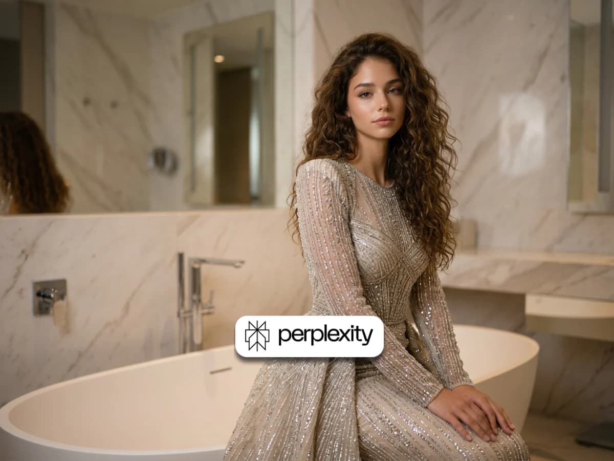 Luxury Fashion Portrait Photography Elegant Indoor Shoot thumbnail 2