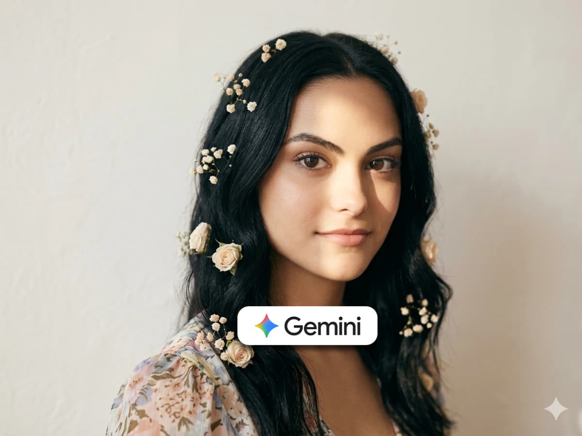 Soft Light Portrait Woman with Floral Aesthetic thumbnail 3