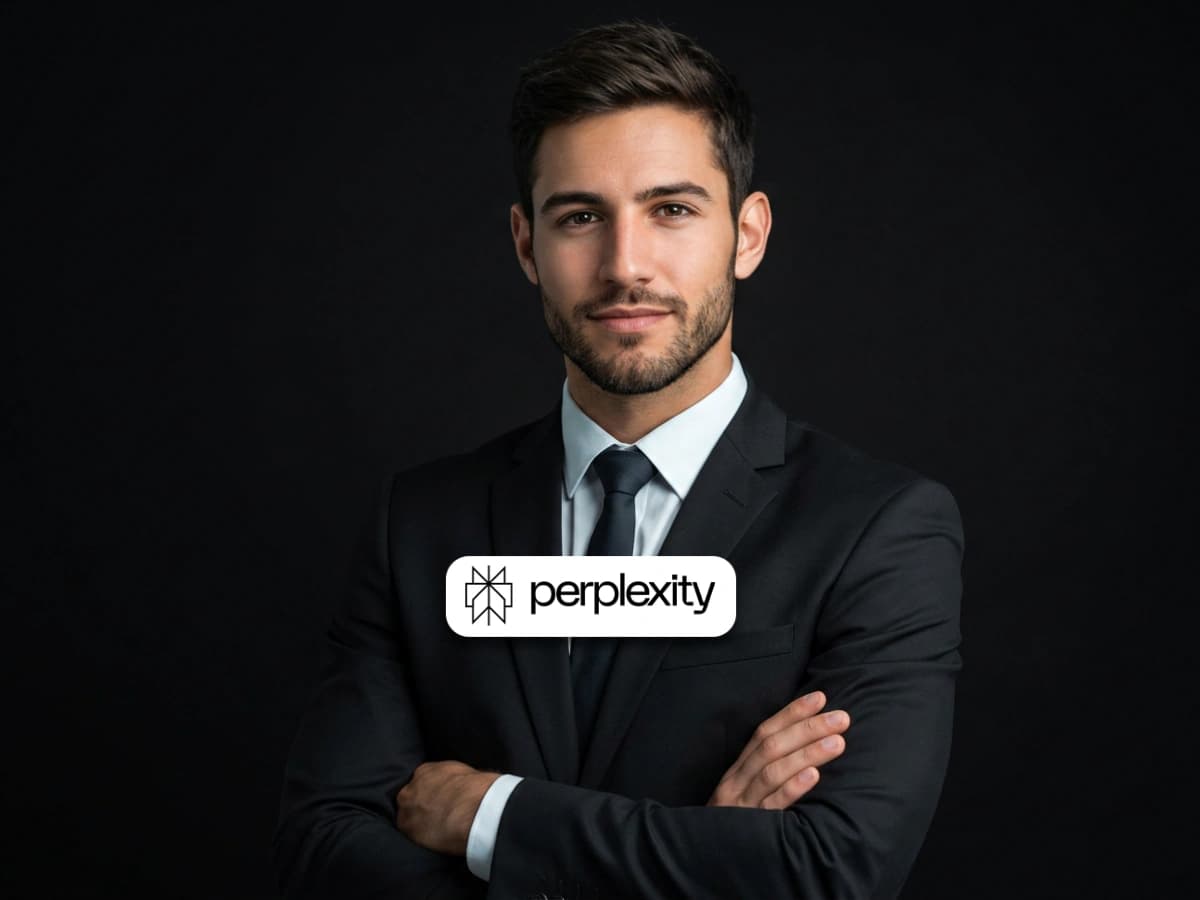 LinkedIn Profile Picture Black Suit Portrait Man thumbnail 2