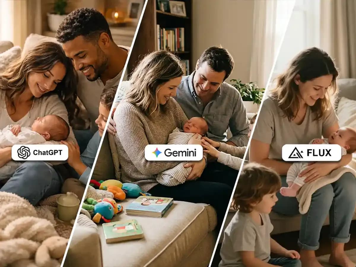 Indoor Family Candid portrait Heartwarming Moments with Baby