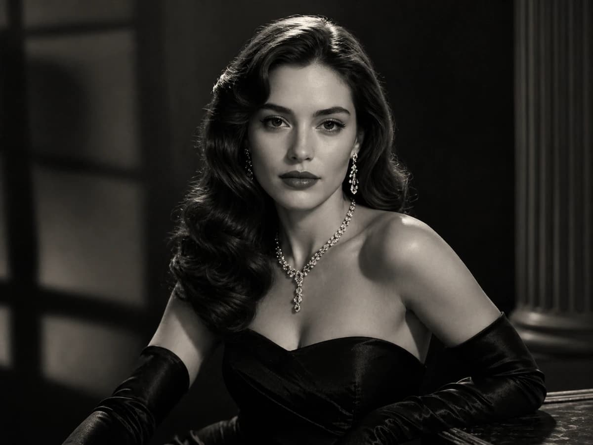 Hollywood Portrait Photography Old Glamour Studio Style cover