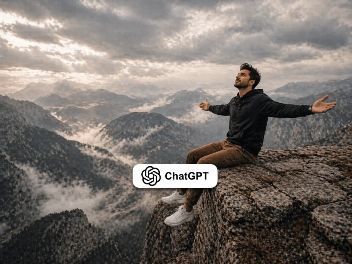 Men Photoshoot Ideas Mountain Cliff Cinematic Photoshoot thumbnail 4