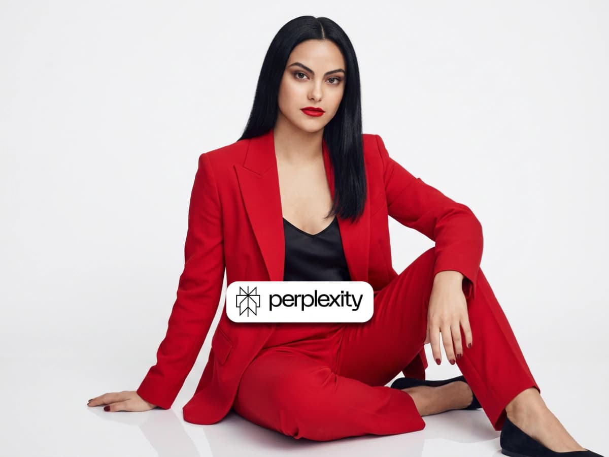 Red Suit Model Photography Editorial Studio Portrait thumbnail 3