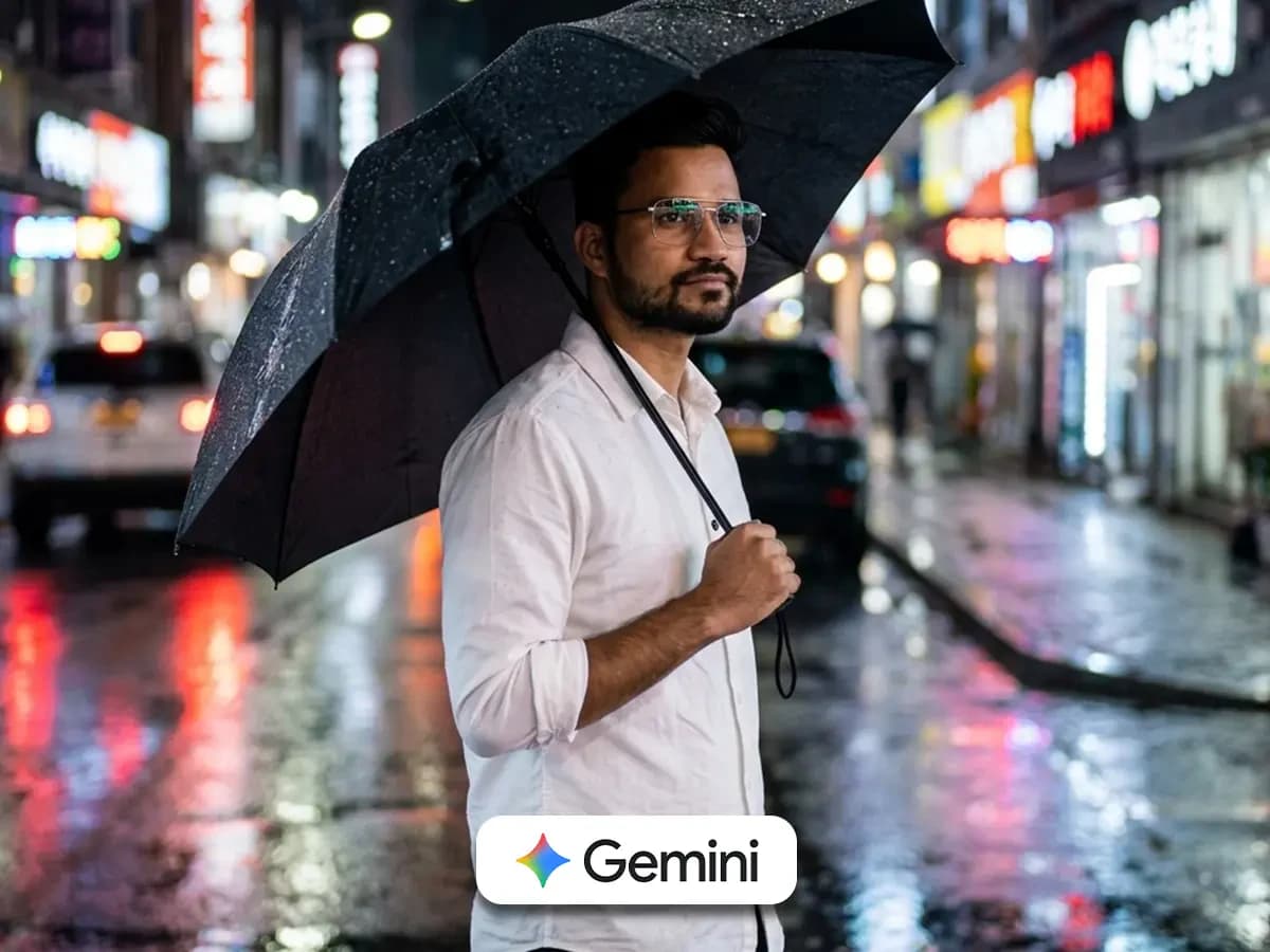 Cinematic Night Street Photography Portrait in Rain thumbnail 4