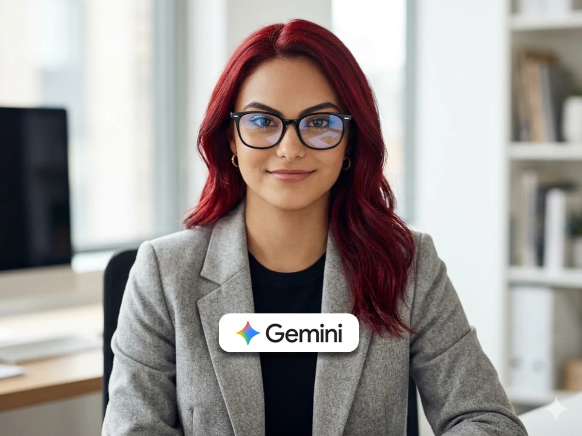 Professional Woman Office Portrait with Natural Light thumbnail 2