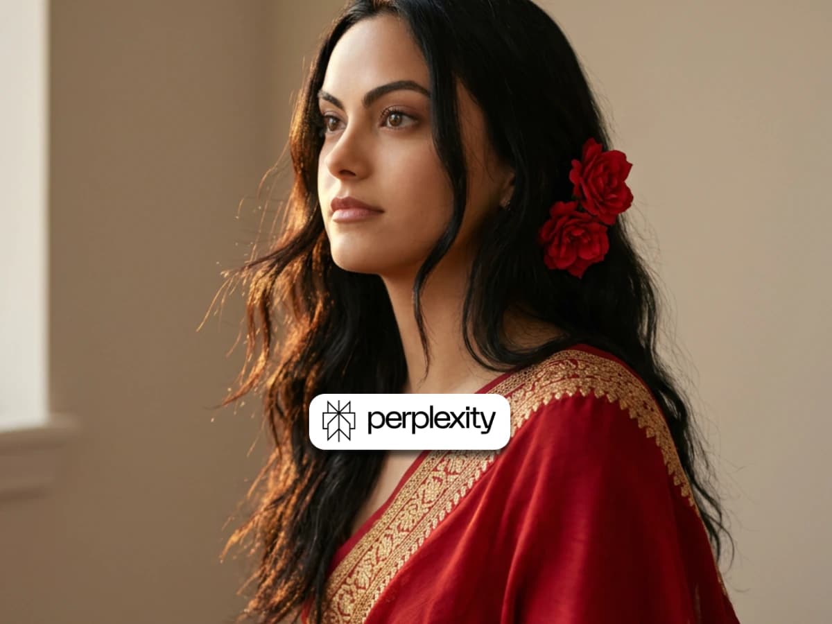 Saree Photoshoot Ideas Elegant Portrait Concept thumbnail 3