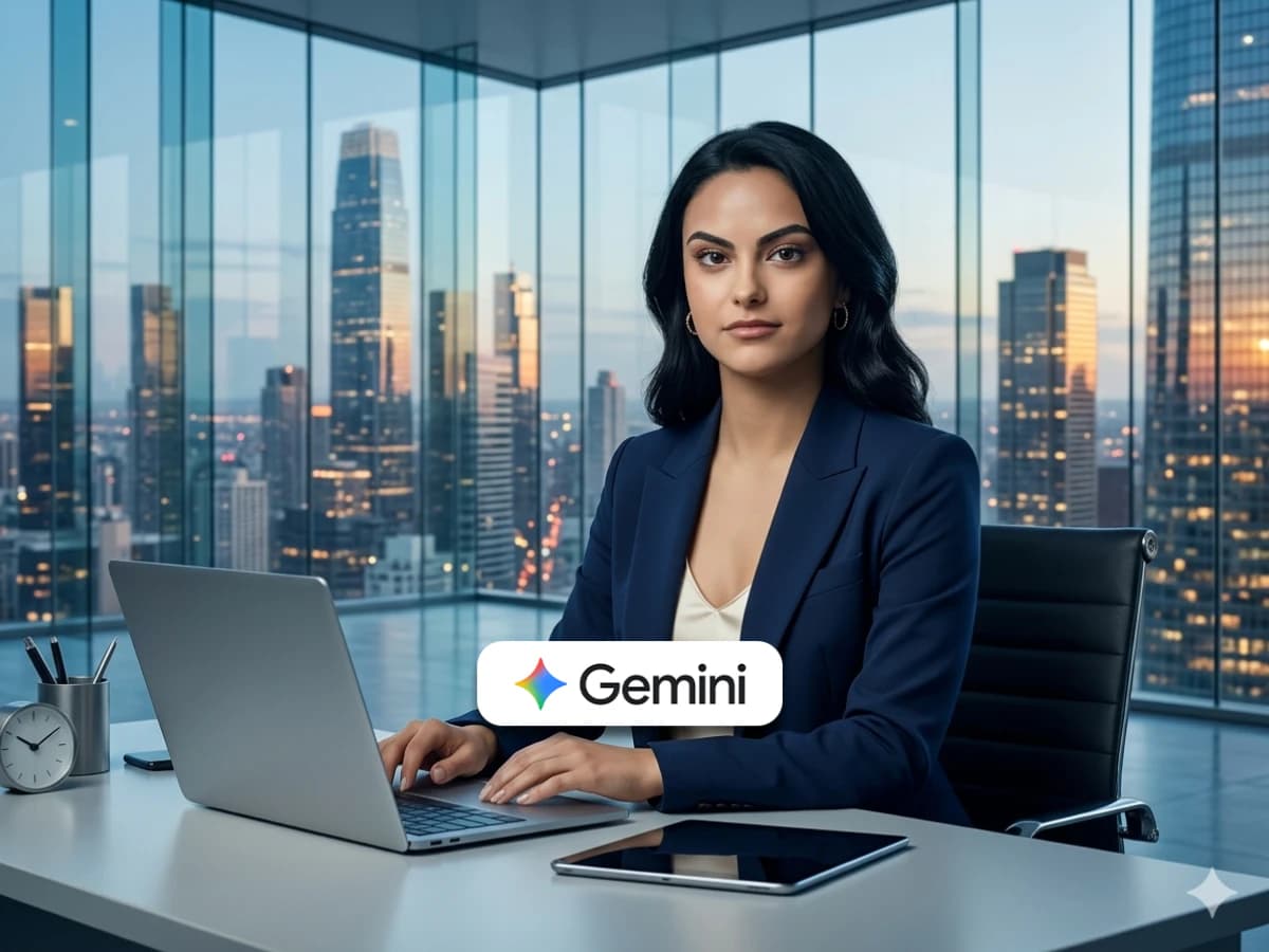 Female Portrait Prompts Girl AI Office Aesthetic Concept thumbnail 3