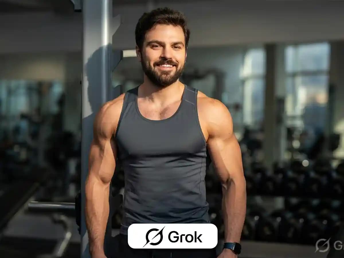 Fitness Model Portrait with Natural Lighting thumbnail 5
