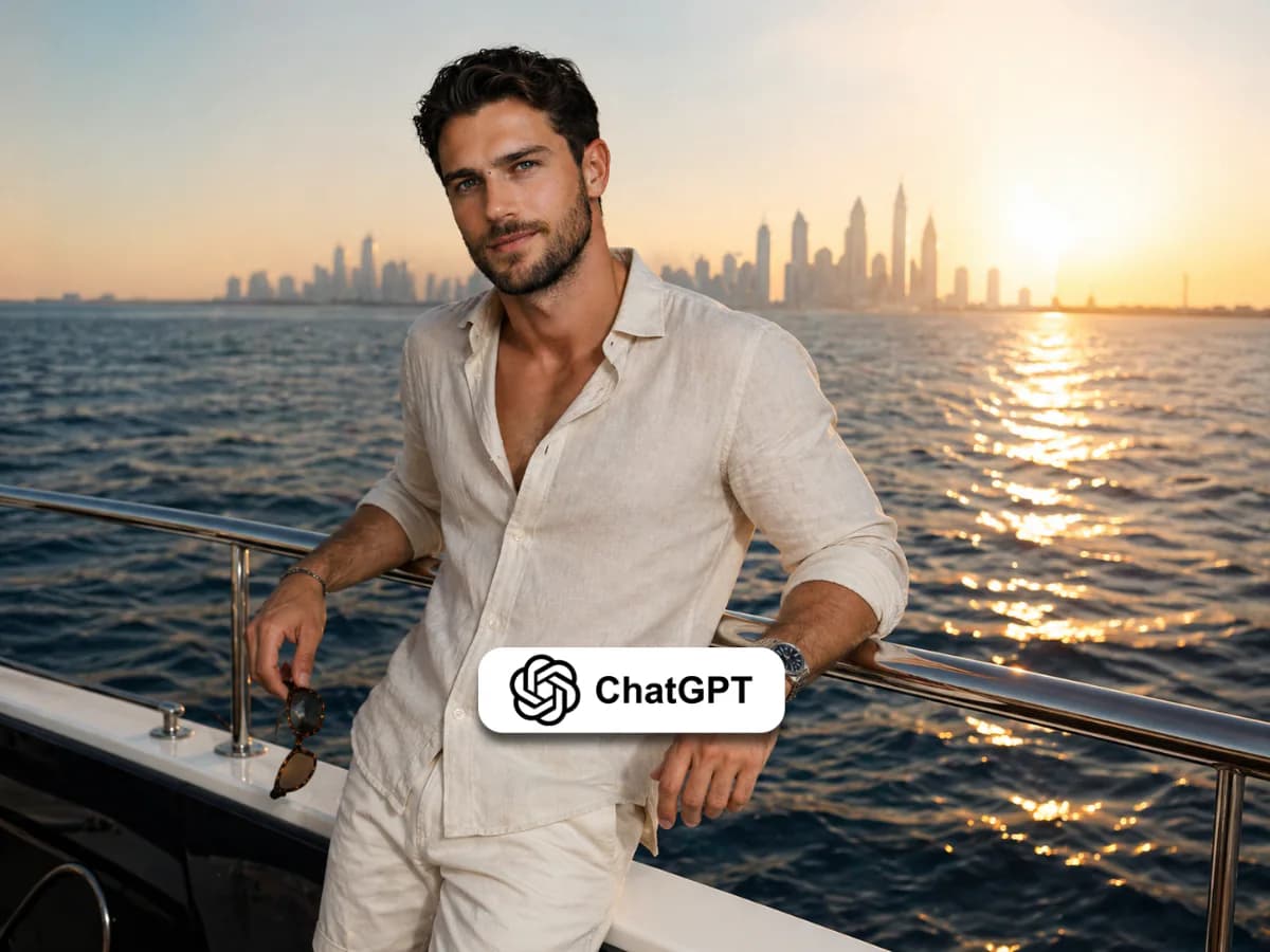Golden Hour Yacht Lifestyle Shot thumbnail 4