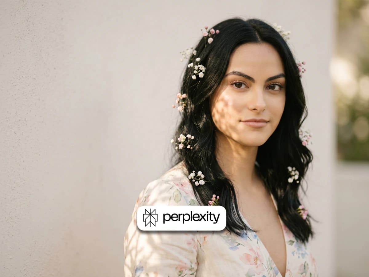 Soft Light Portrait Woman with Floral Aesthetic thumbnail 2