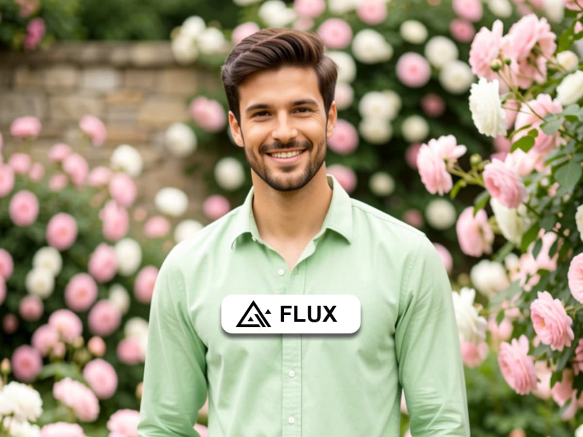 Garden Photoshoot Ideas for Men Aesthetic Floral Portrait thumbnail 3