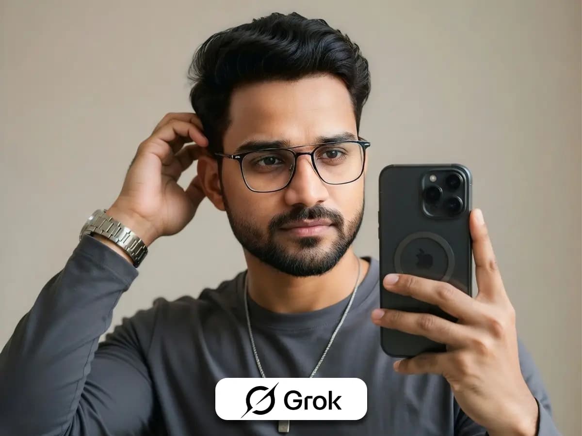 Mirror Selfie AI Prompt  Hyper Realistic Portrait Guide thumbnail 5
