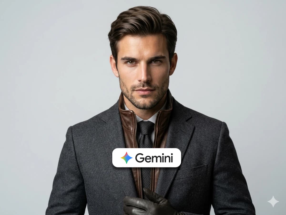Studio Portrait of Young Man – Photorealistic Style thumbnail 4