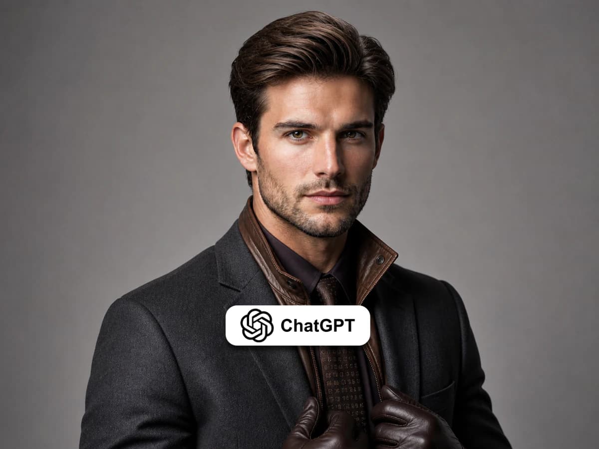 Studio Portrait of Young Man – Photorealistic Style thumbnail 2