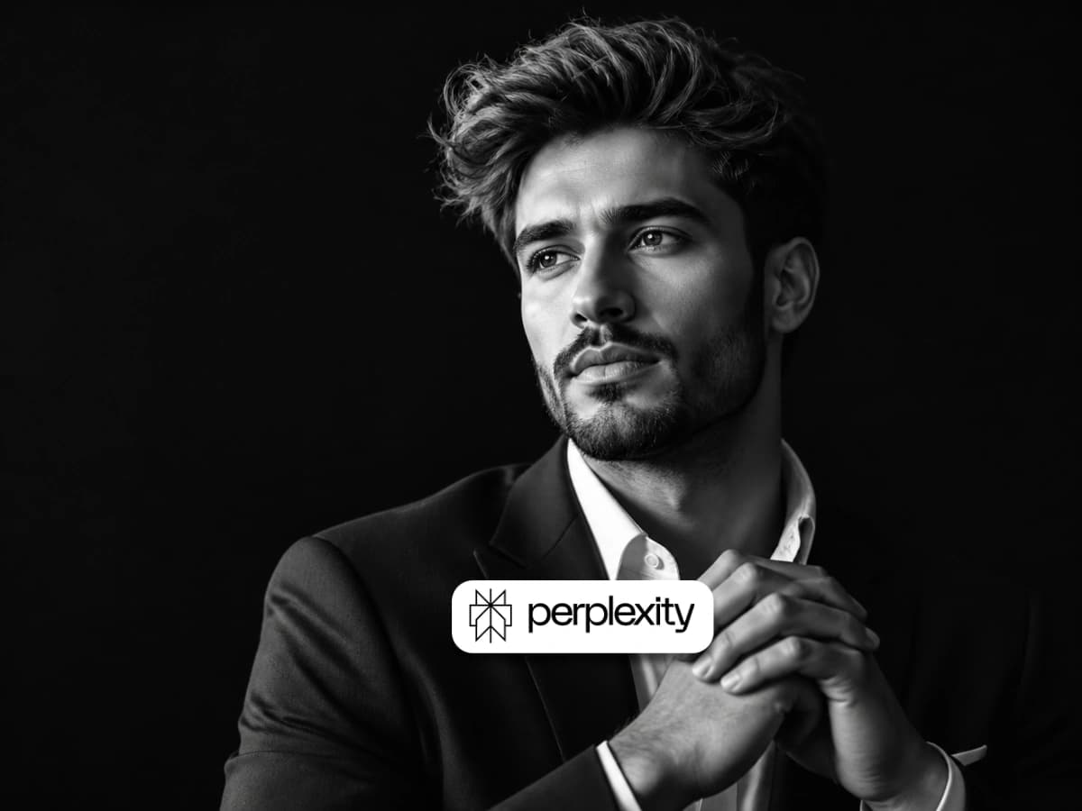 Black and White Portrait with Cinematic Lighting thumbnail 2