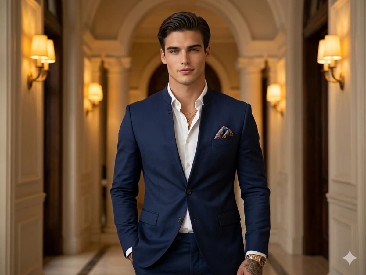 Cinematic Style Portrait with Elegant Luxury Setting cover