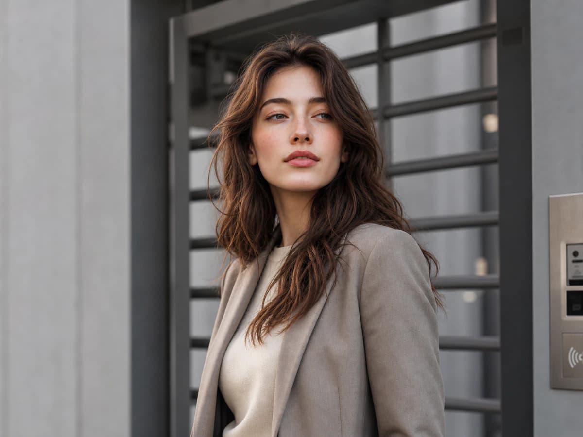 Young Woman Portrait Cinematic Editorial Prompt
