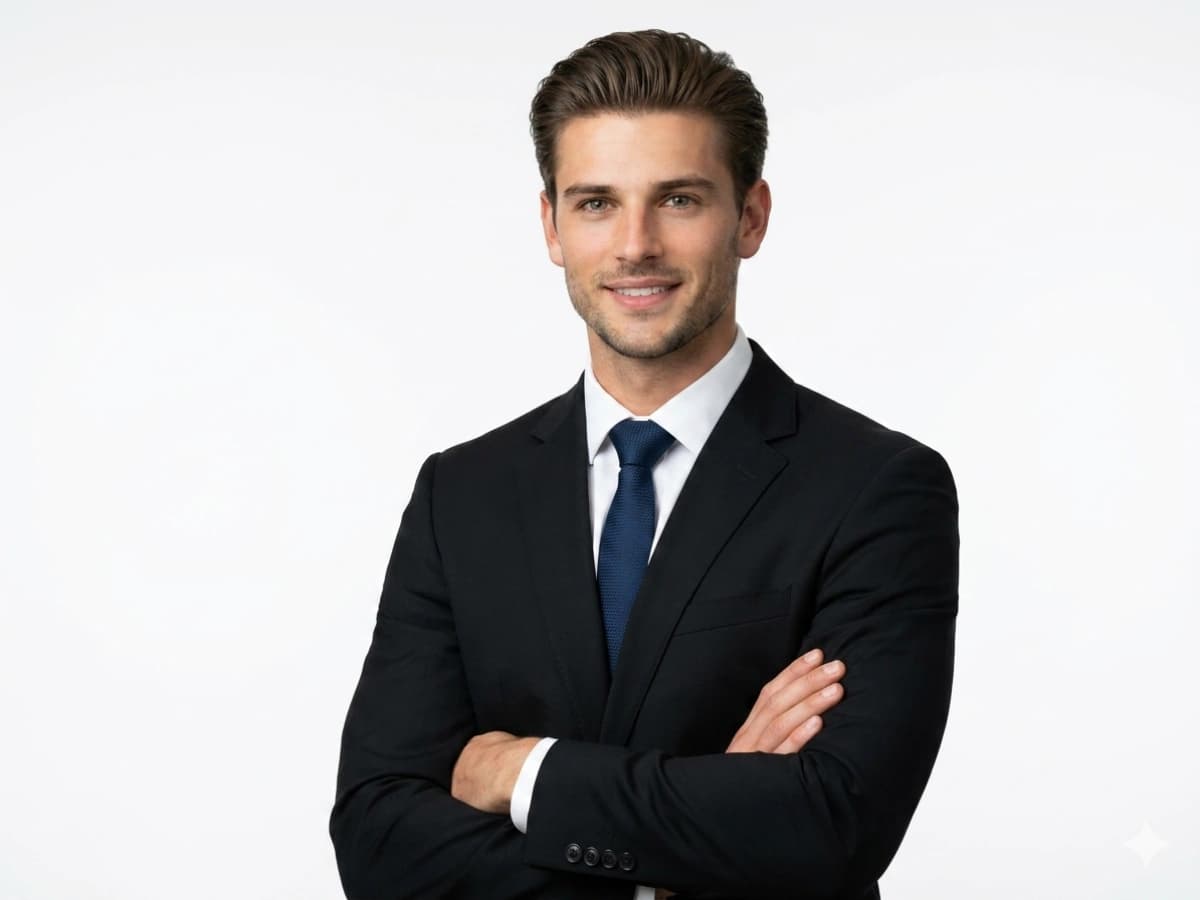 Professional Headshot Studio Portrait of Man