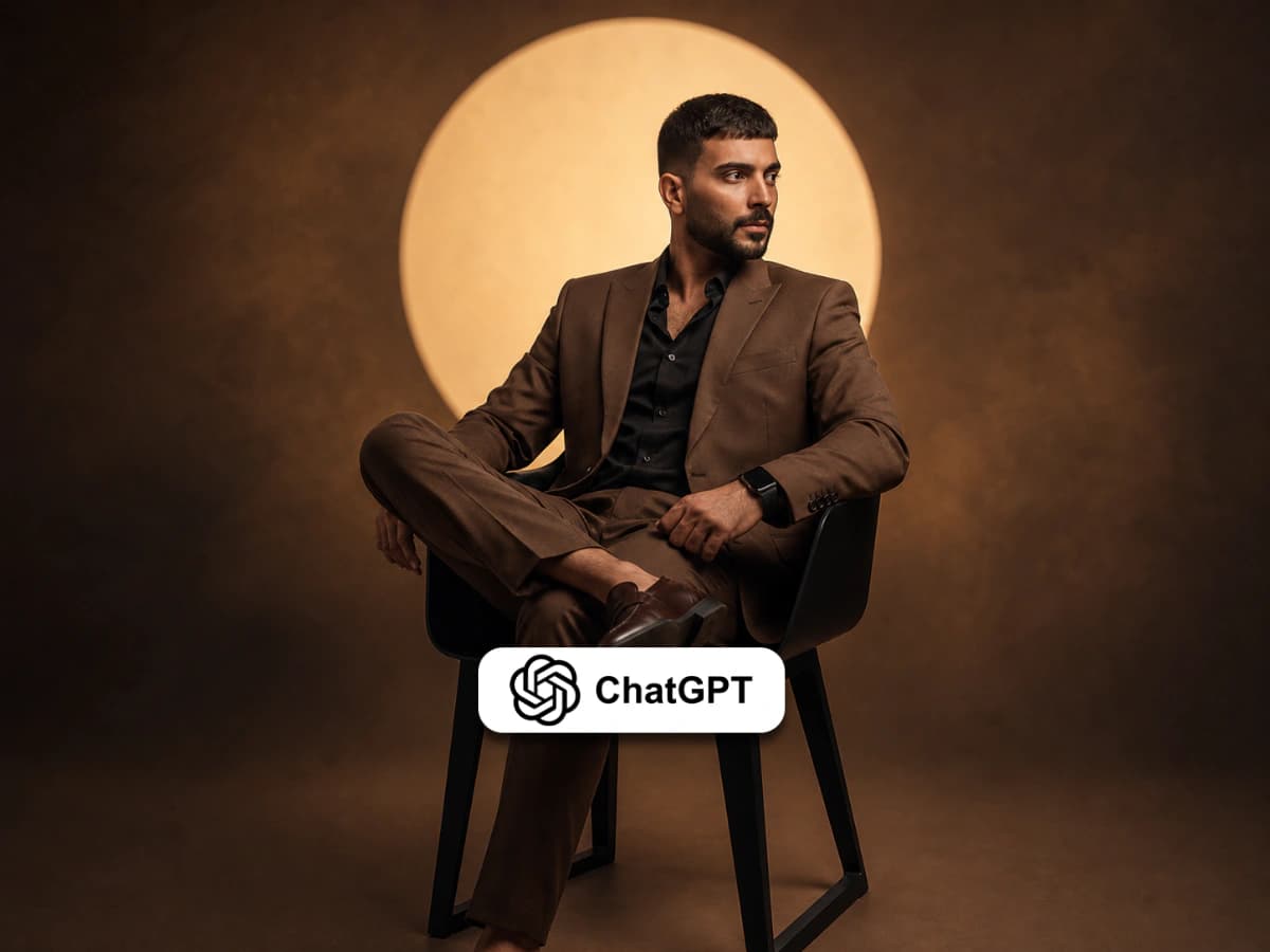Elegant Male Photoshoot in Luxury Cinematic Style thumbnail 3