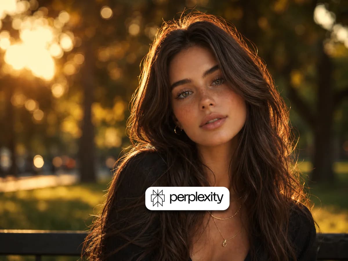 Cinematic Golden Hour Aesthetic Outdoor Portrait Shot thumbnail 2