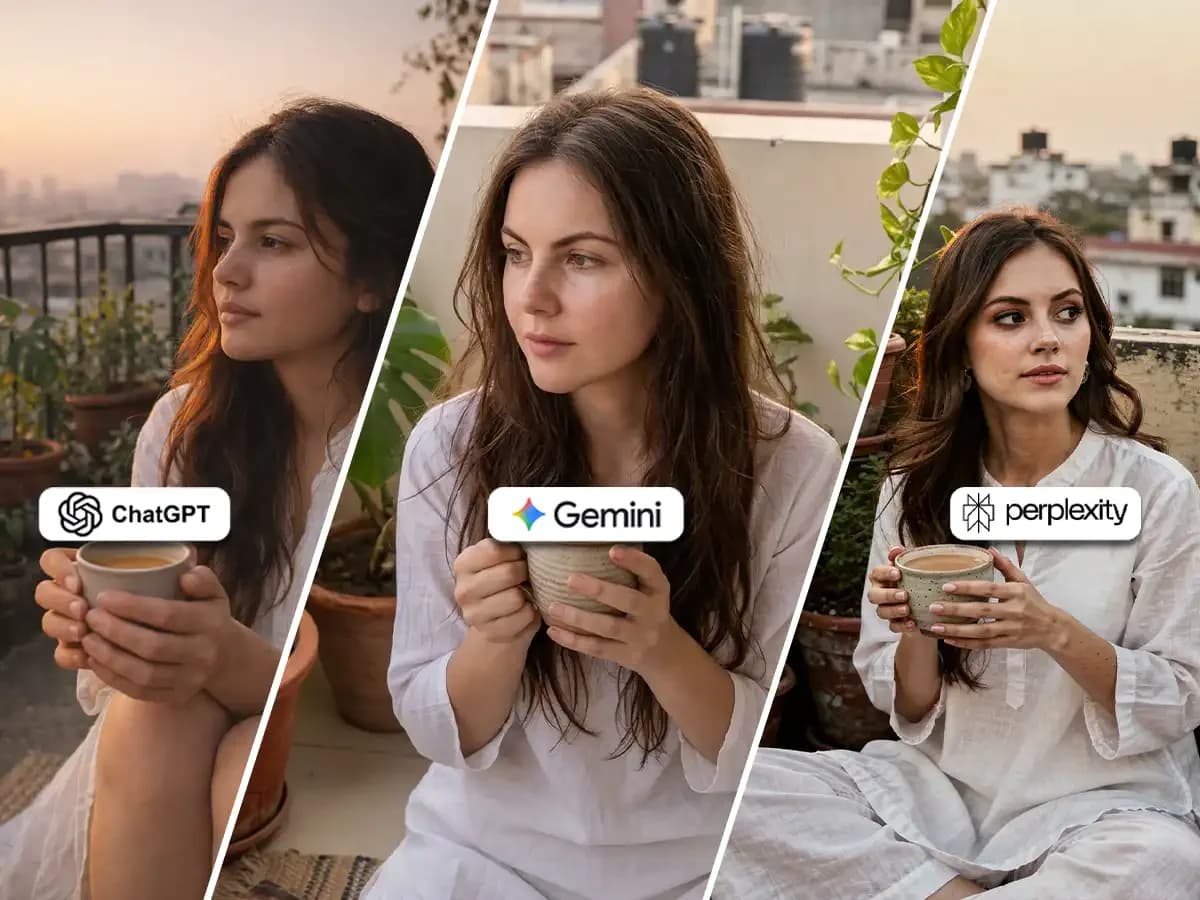 Soft Life AI Portrait Cozy Sunrise Balcony Aesthetic cover